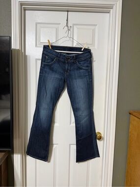 Hudson Jeans Women's Dark Blue Flare Jeans